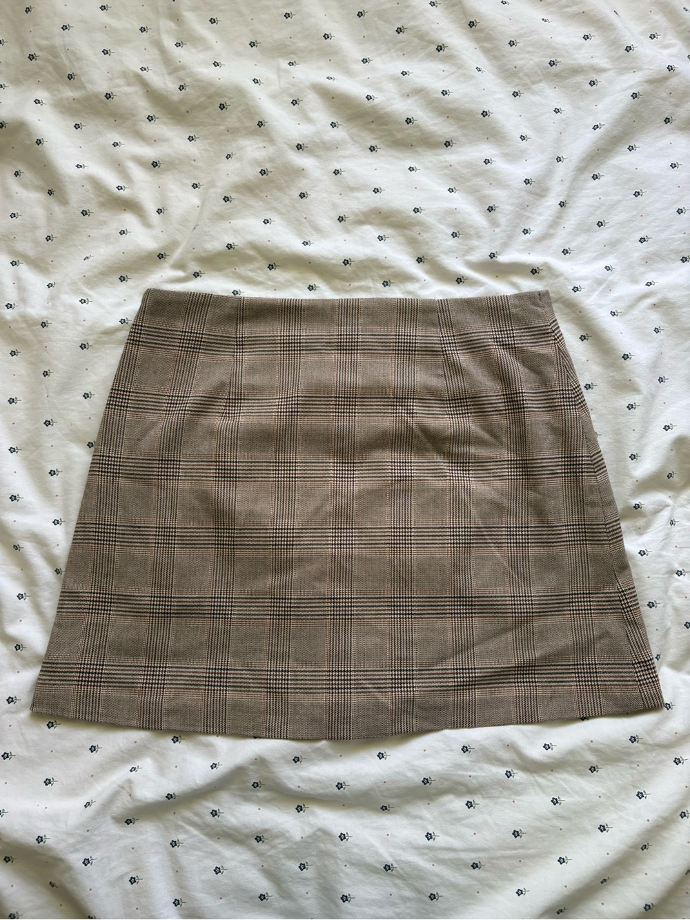 Fall mini skirt